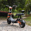 Scooter électrique à gros pneus, 1500w, 48v, 20ah, avec grand siège, sans Logo, stock américain